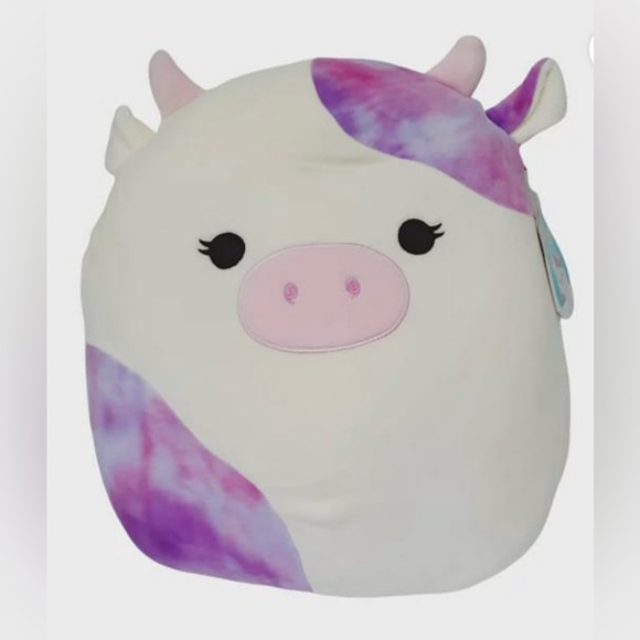 Squishmallow HTF Kalina Cow 14” - Picture 1 of 5